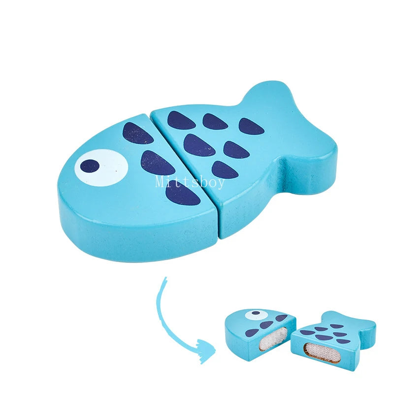 Jouets de cuisine fruits coupés en pâte, jouet en bois, Chechele nourriture fruits légumes jouets éducatifs Puzzle pour enfants cadeaux 1 pièce