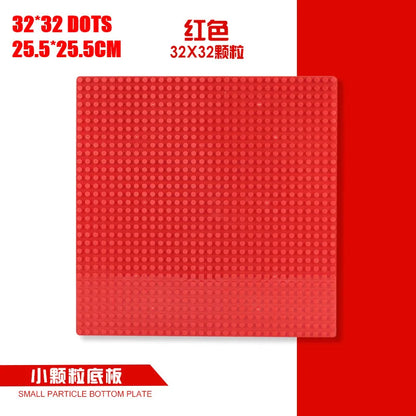 Plaques de base de blocs de construction pour enfants, plaque de base pour urgence, briques de ville classiques compatibles AMOC, jouets pour garçon et fille, 16 points, 32 points * 32 points