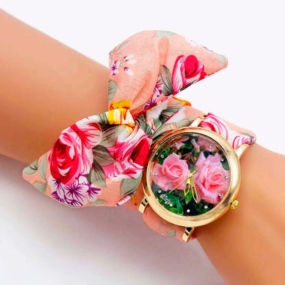 Shsby-Montre-bracelet de luxe pour femme, avec motif floral grill, 2020