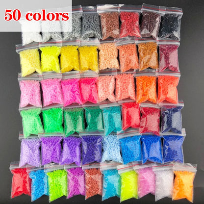 500 pièces/sac 2.6mm Hama perles PUPUKOU Perler perles de fer pour enfants puzzle éducatif bricolage jouets fusible perles panneau perforé