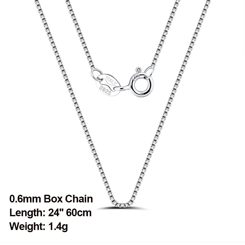 ORSA JEWELS véritable 925 collier en argent Sterling Figaro joint torique chaîne de cou torsadé serpent barre singapour boîte chaîne collier femmes 1