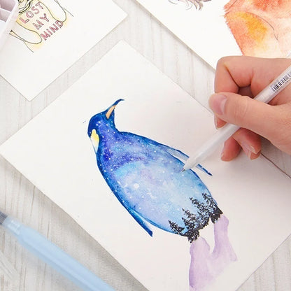 Ensemble de stylos à Gel blanc Premium, 3 pièces, pointe Fine de 0.6mm,