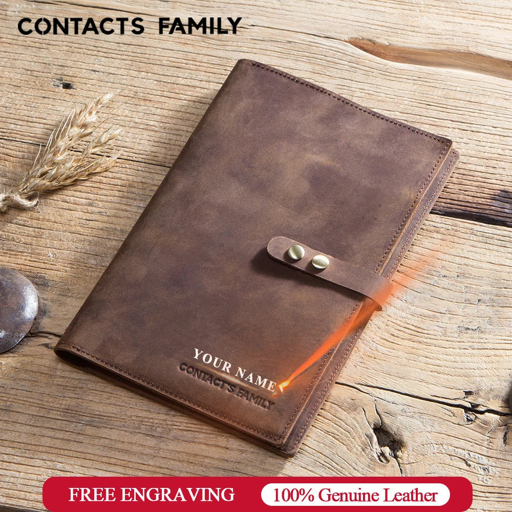 Étui à manches en cuir véritable pour iPad mini