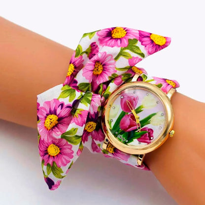 Shsby-Montre-bracelet de luxe pour femme, avec motif floral grill, 2020