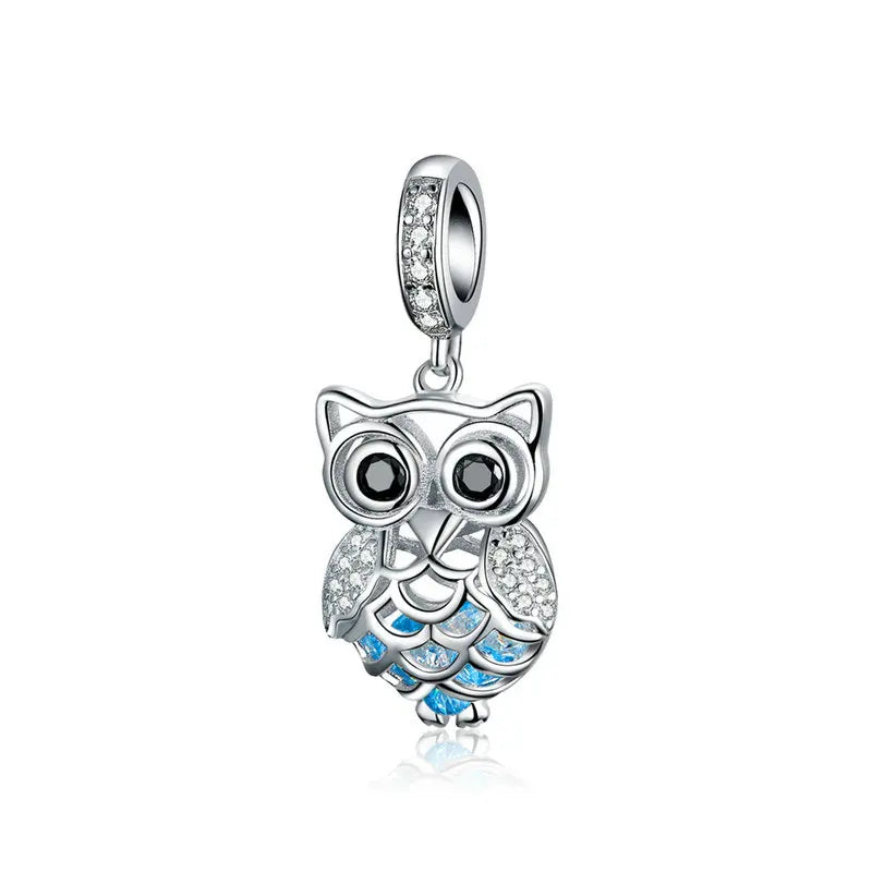 WOSTU 100% 925 argent Sterling balancent breloque maman papillon capteur de rêves perles ajustement Original bracelet à bricoler soi-même