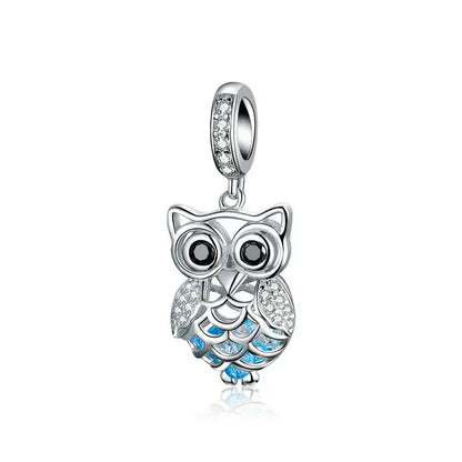WOSTU 100% 925 argent Sterling balancent breloque maman papillon capteur de rêves perles ajustement Original bracelet à bricoler soi-même