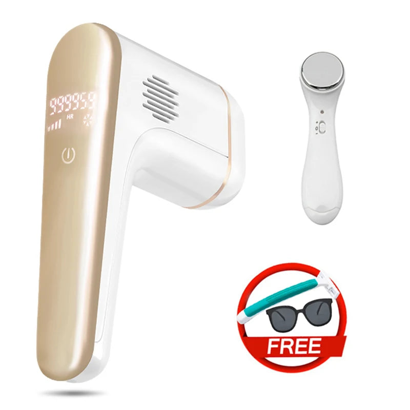 Épilateur Laser IPL 3 en 1 pour femmes et hommes, rasoir, traitement de l'acné, à la maison, Bikini, tondeuse, livraison directe