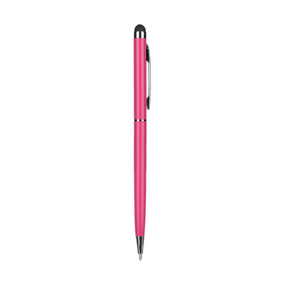 Stylet universel pour écran tactile de téléphone portable, stylo à bille pour iPhone et iPad, fournitures d'écriture, cadeaux de bureau et scolaires, utilisation des touristes