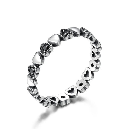 WOSTU 100% authentique argent Sterling 925 6 styles empilable