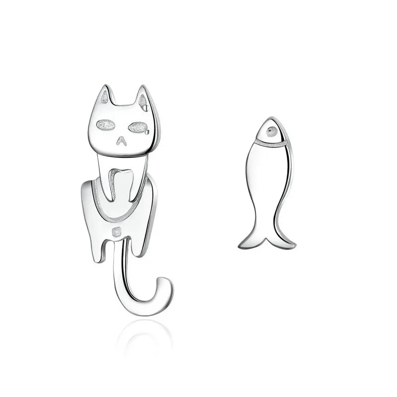 WOSTU – boucles d'oreilles en argent Sterling 100% pour femme, bijou en argent S925, cadeau idéal, référence FIE073