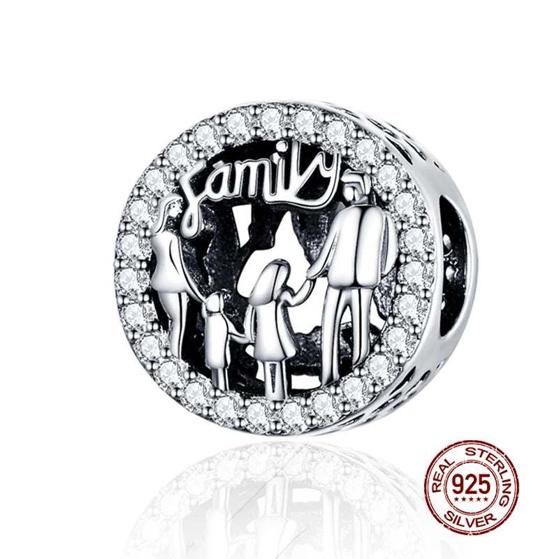 WOSTU breloque 100% authentique 925 en argent Sterling