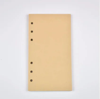 A6/A5 Vintage en relief en cuir PU