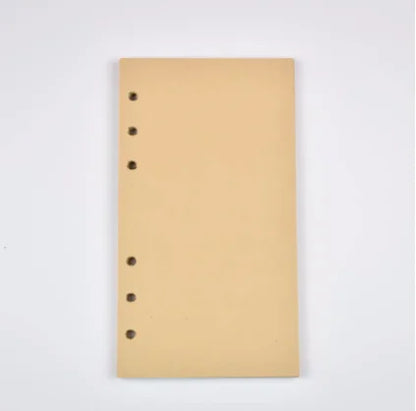 A6/A5 Vintage en relief en cuir PU