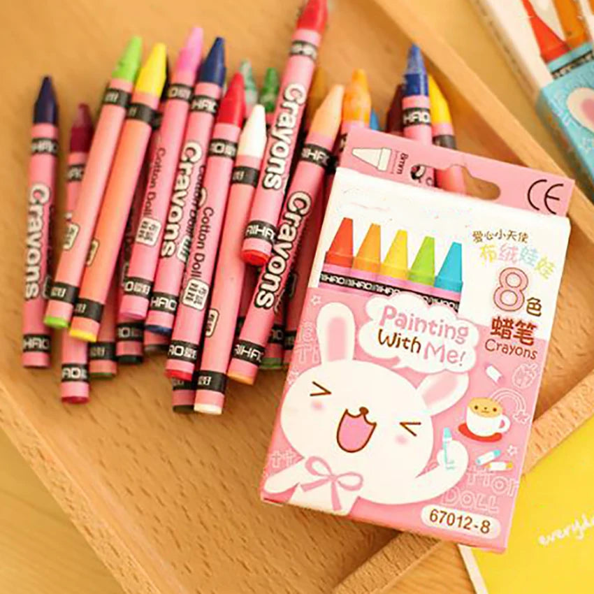 1 ensemble de crayons Pastel de couleur 8/12/24,