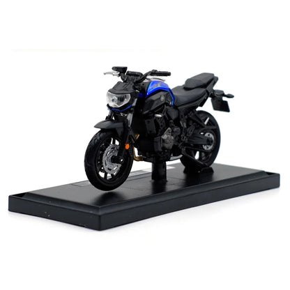 Maisto 1:18 Yamaha 2018 MT-07 Alliage Moulé Sous Pression Moto Modèle Réalisable Shork-Absorbeur Jouet Pour Enfants Cadeaux Jouet Collection