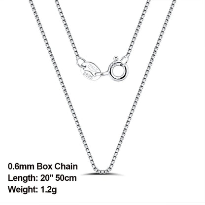 ORSA JEWELS véritable 925 collier en argent Sterling Figaro joint torique chaîne de cou torsadé serpent barre singapour boîte chaîne collier femmes 1