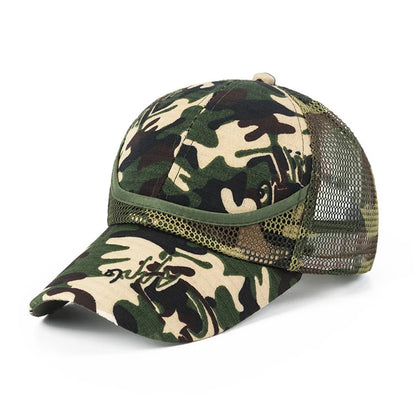 3-9 ans en plein air Camouflage bébé garçon maille casquette de Baseball enfants casquette été automne pour garçons fille casquettes Net casquettes décontractées enfants chapeaux