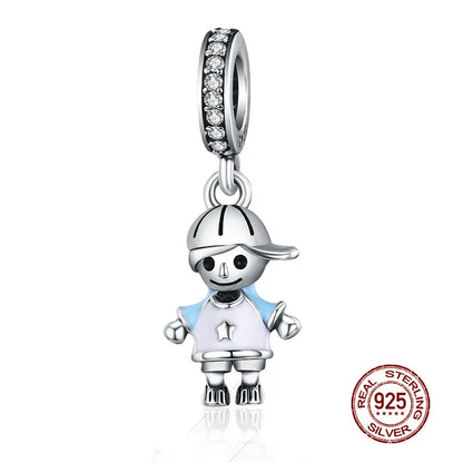 WOSTU breloque 100% authentique 925 en argent Sterling