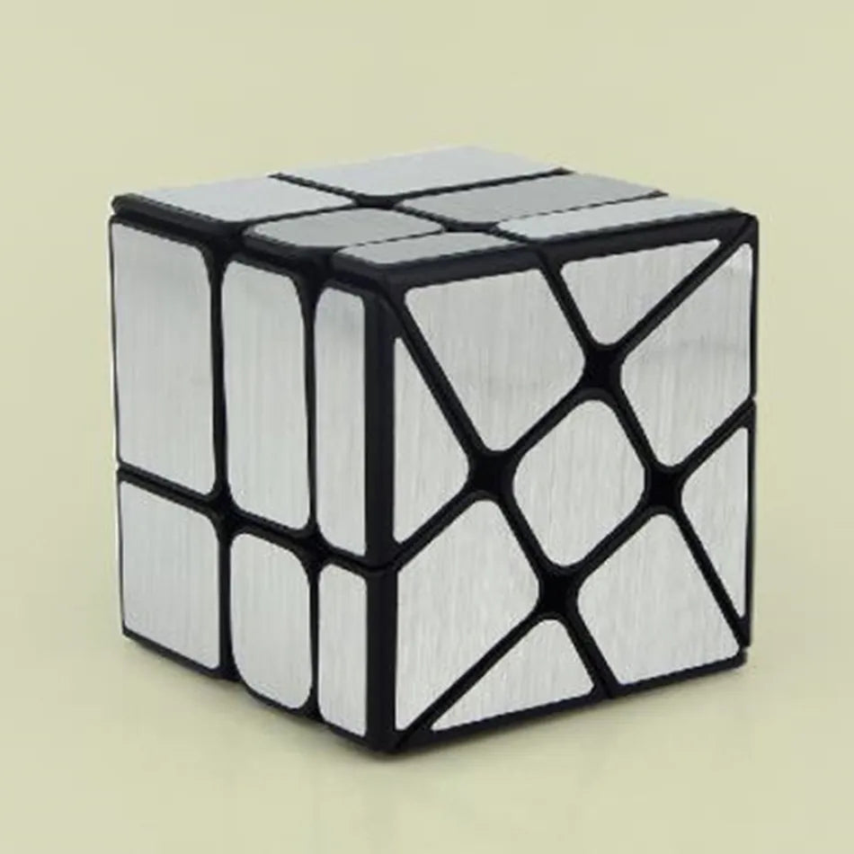 MoYu Mofangjiaoshi Cubing classe 3x3 Fisher moulin à vent miroir drôle torsadé 3x3x3 Cube magique Puzzle jouet enfants Cubo Magico