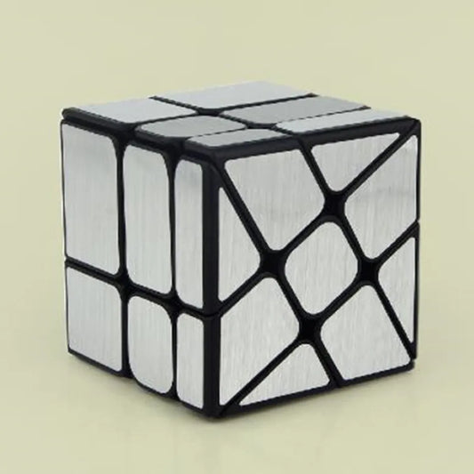 MoYu Mofangjiaoshi Cubing classe 3x3 Fisher moulin à vent miroir drôle torsadé 3x3x3 Cube magique Puzzle jouet enfants Cubo Magico