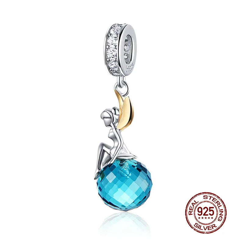 WOSTU breloque 100% authentique 925 en argent Sterling