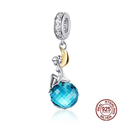 WOSTU breloque 100% authentique 925 en argent Sterling