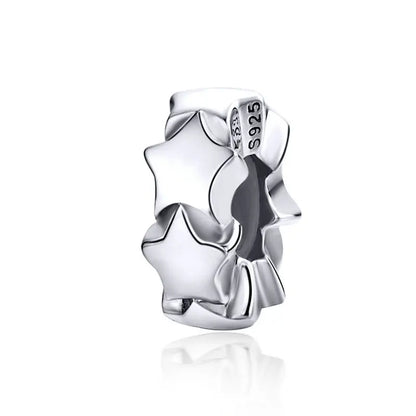 BAMOER authentique 925 en argent Sterling chien empreinte animale chat coeur amour entretoise breloque idéal pour Bracelet l SCC594