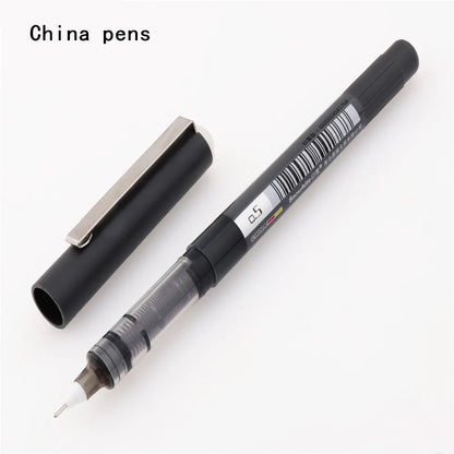 Stylo à encre gel de grande capacité,