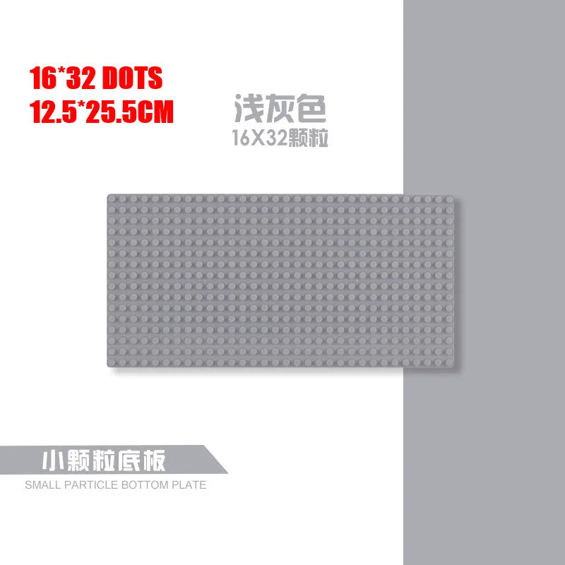 Plaques de base de blocs de construction pour enfants, plaque de base pour urgence, briques de ville classiques compatibles AMOC, jouets pour garçon et fille, 16 points, 32 points * 32 points