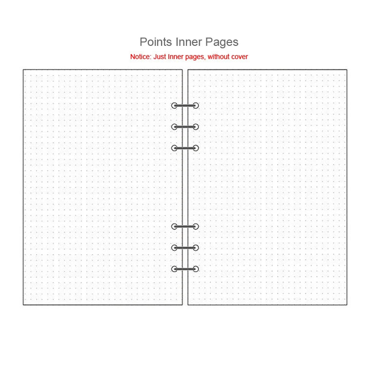 A6/A5 Vintage en relief en cuir PU