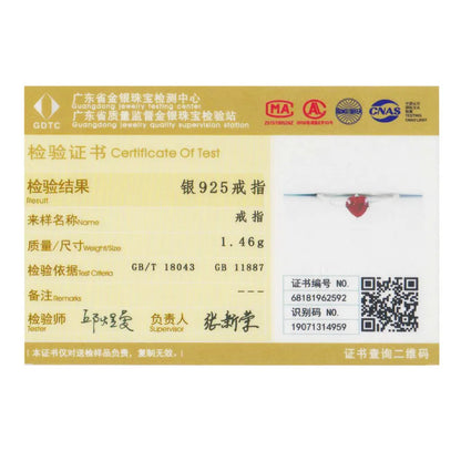 BAMOER authentique 100% 925 bague en argent Sterling  SCR389