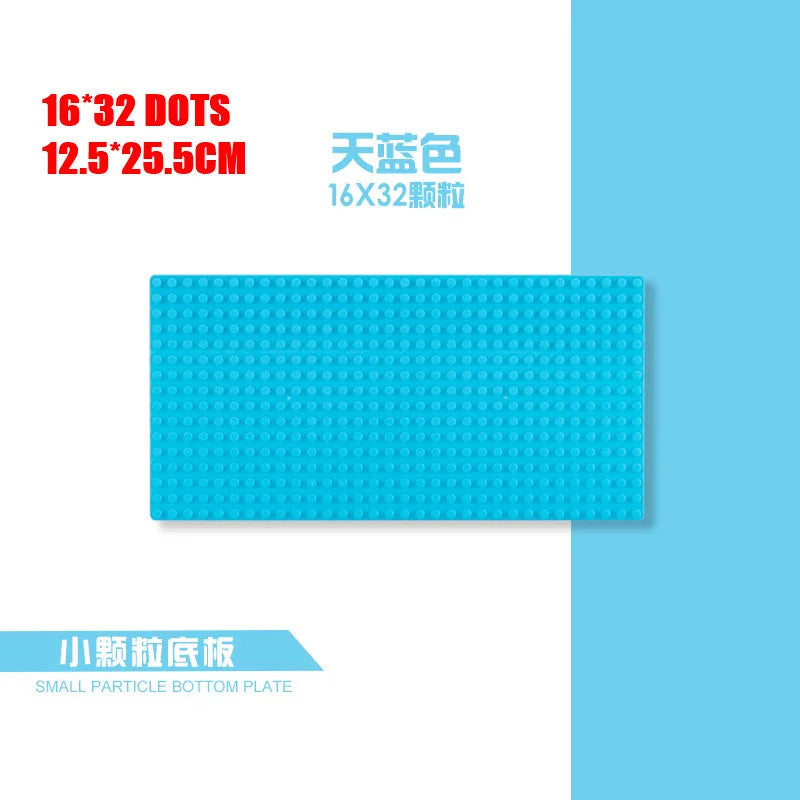 Plaques de base de blocs de construction pour enfants, plaque de base pour urgence, briques de ville classiques compatibles AMOC, jouets pour garçon et fille, 16 points, 32 points * 32 points