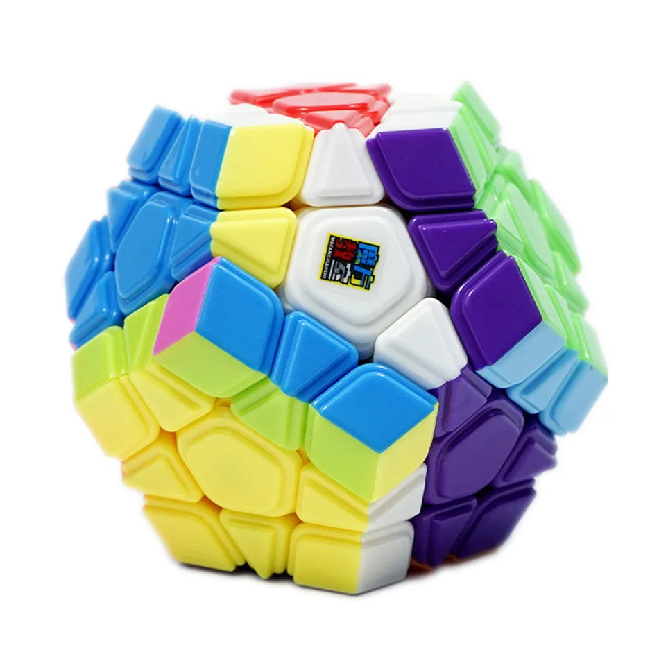 Moyu Meilong convexe Megaminx Cube 3x3 sans colle Megaminxeds 12 dit Megaminx Cube magique jouet de Puzzle éducatif