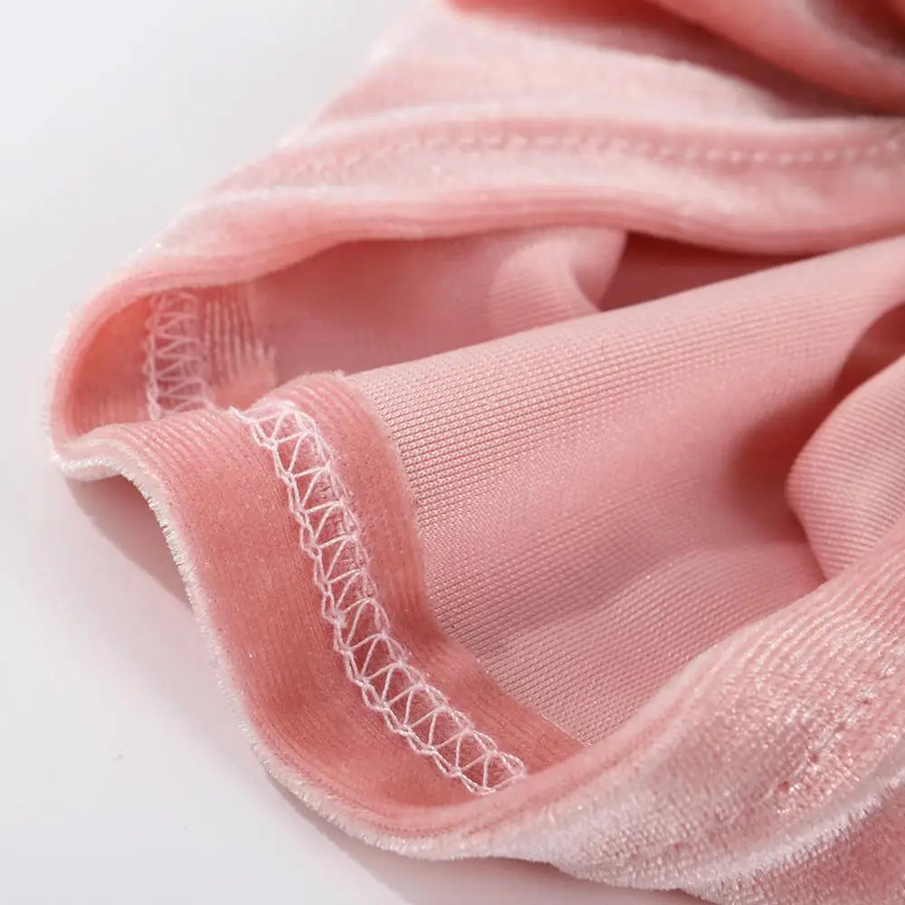 Chapeau boule de fourrure en tissu velours solide pour enfants garçons filles bébé accessoires de photographie grand pompon nœud supérieur automne hiver oreille bonnet chaud