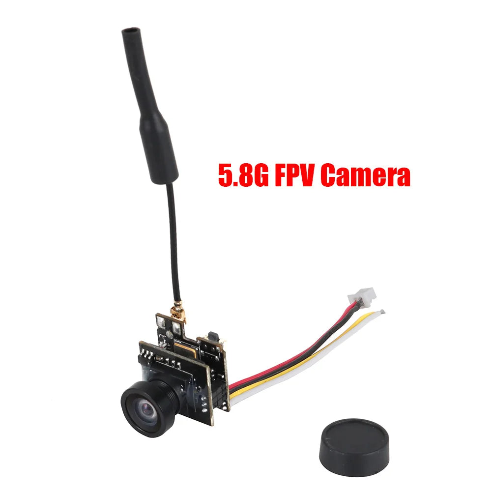 Lunettes vidéo 5.8G 40CH, double antenne, lunettes FPV, casque HD avec transmetteur 5.8G 25mW, caméra fpv OSD pour Drone de course