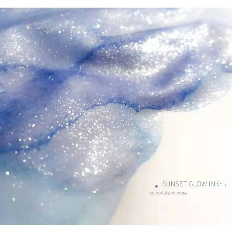 Encre de couleur série scintillante 18ML