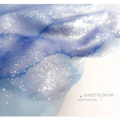 Encre de couleur série scintillante 18ML