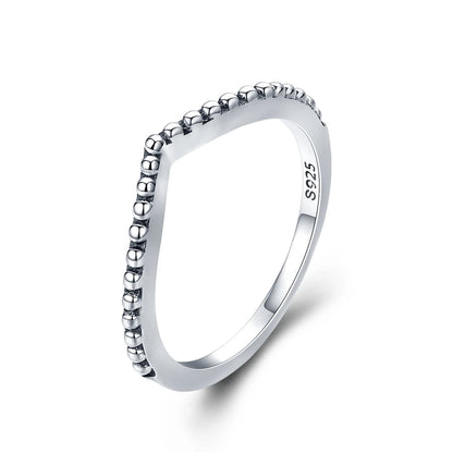 BAMOER 100% 925 argent Sterling goutte d'eau clair CZ bagues pour les femmes de mariage fiançailles bijoux petite amie cadeau PA7649