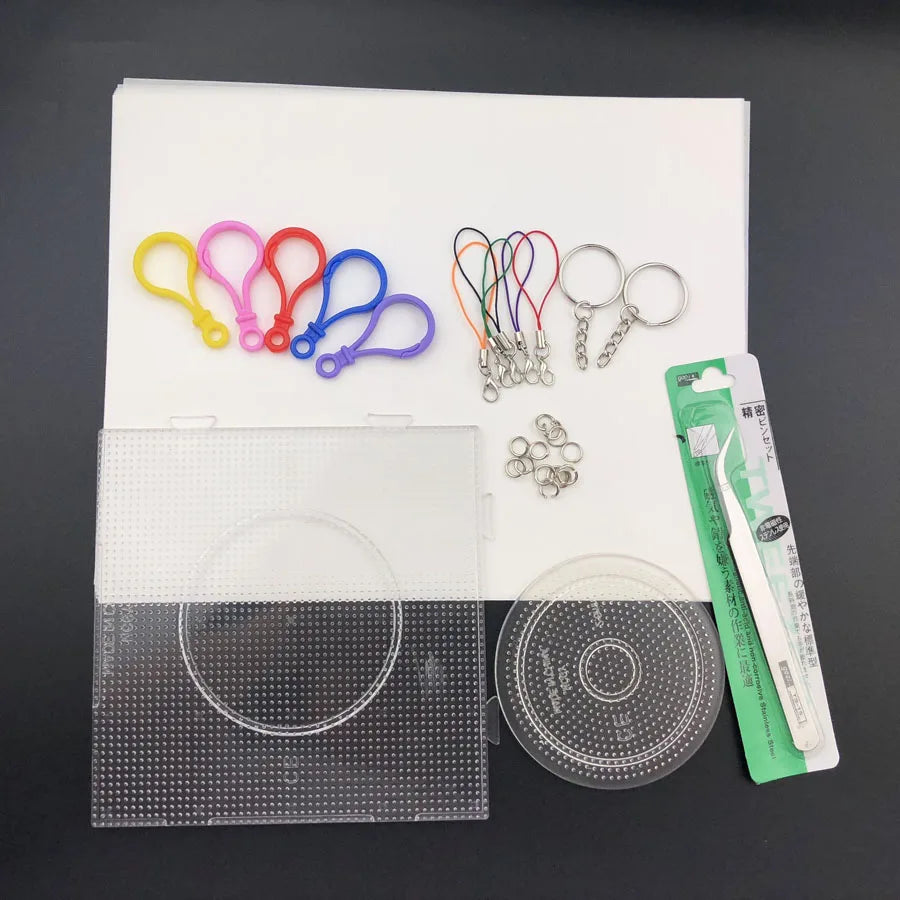 500 pièces/sac 2.6mm Hama perles PUPUKOU Perler perles de fer pour enfants puzzle éducatif bricolage jouets fusible perles panneau perforé