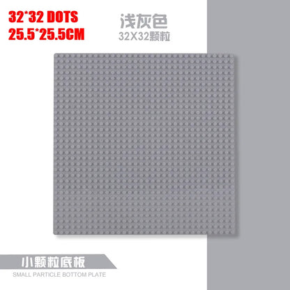 Plaques de base de blocs de construction pour enfants, plaque de base pour urgence, briques de ville classiques compatibles AMOC, jouets pour garçon et fille, 16 points, 32 points * 32 points