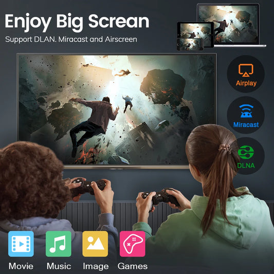 Transpeed AV1 Android 11 Amlogic S905W2 TV Box 2.4G&amp;5.8G Wifi BT5.0 32G 64G Media Player 4K 3D Fast Set Top Box