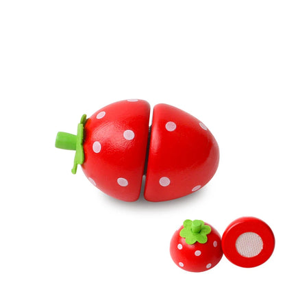 Jouets de cuisine fruits coupés en pâte, jouet en bois, Chechele nourriture fruits légumes jouets éducatifs Puzzle pour enfants cadeaux 1 pièce