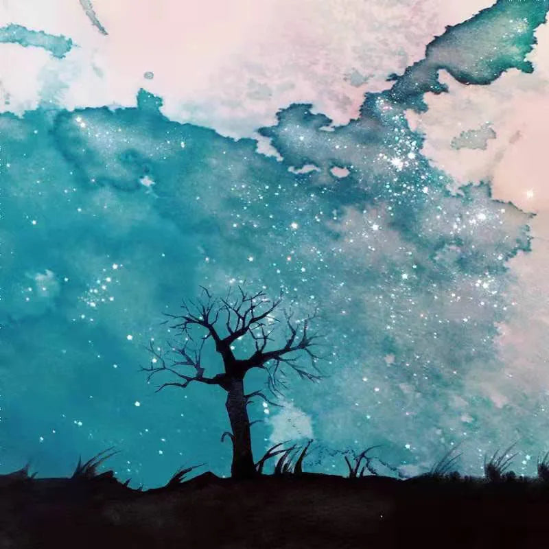 Encre de couleur série scintillante 18ML