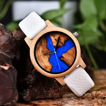 BOBOBIRD-Montre à quartz en bois pour hommes et femmes, bracelet en bois de marque supérieure,