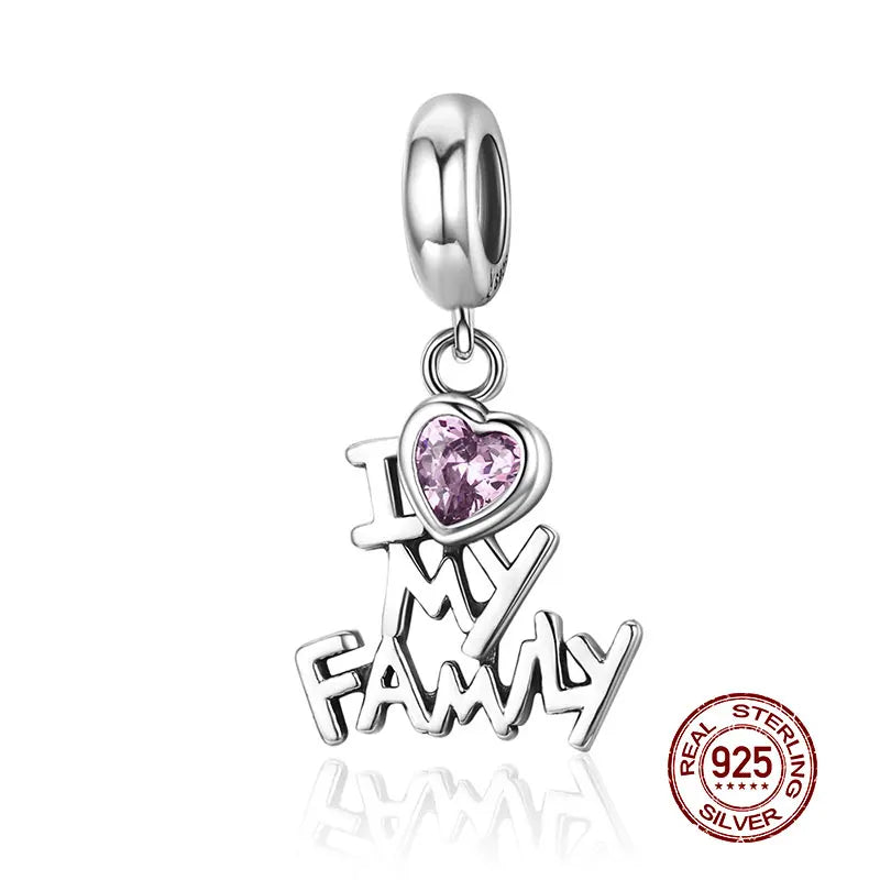 WOSTU breloque 100% authentique 925 en argent Sterling