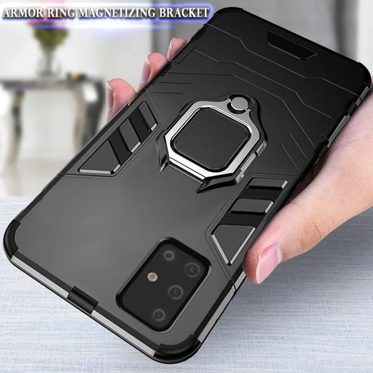 Shockproof Armor Case for Samsung A52 A52S A72 A32 A12 A51 A71 A50 A70 A21S, Phone Cover for Galaxy S21 Ultra S20 FE S9 S10 Plus