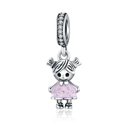 WOSTU 100% 925 argent Sterling balancent breloque maman papillon capteur de rêves perles ajustement Original bracelet à bricoler soi-même
