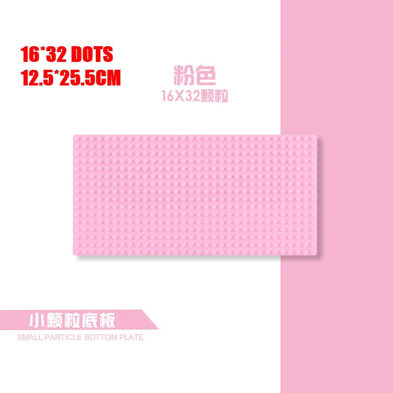 Plaques de base de blocs de construction pour enfants, plaque de base pour urgence, briques de ville classiques compatibles AMOC, jouets pour garçon et fille, 16 points, 32 points * 32 points