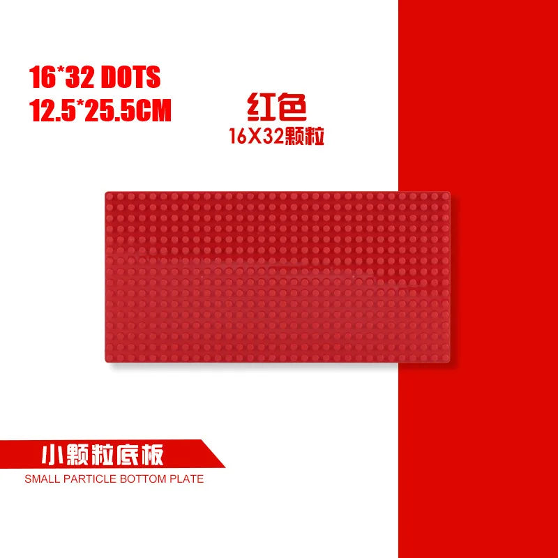 Plaques de base de blocs de construction pour enfants, plaque de base pour urgence, briques de ville classiques compatibles AMOC, jouets pour garçon et fille, 16 points, 32 points * 32 points