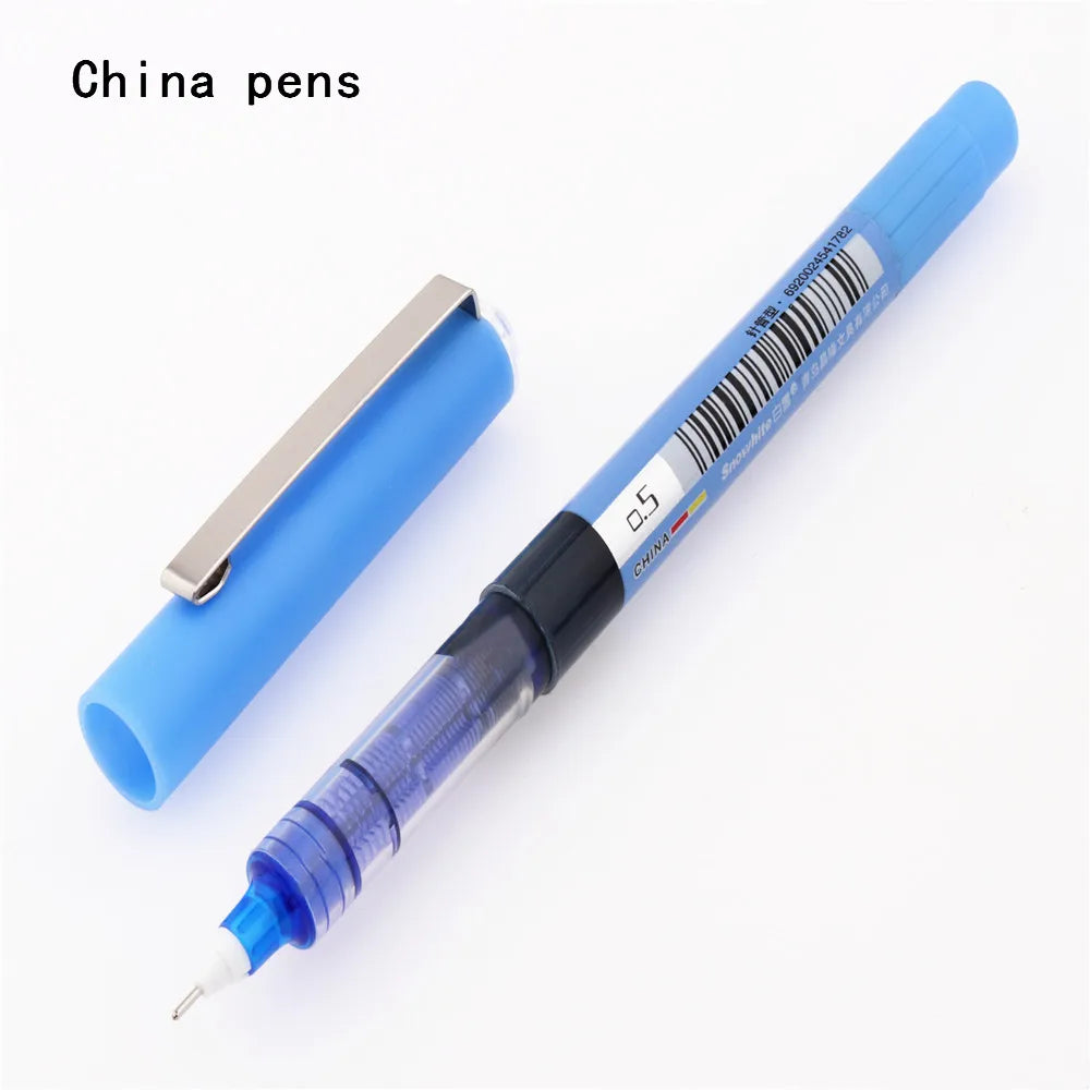 Stylo à encre gel de grande capacité,